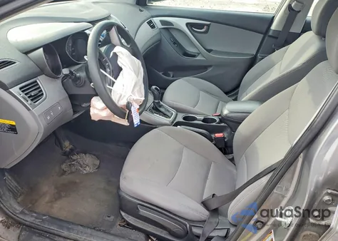 2014 Hyundai Elantra Se из США, поврежденный, VIN 5NPDH4AEXEH479257